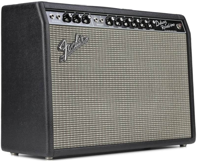 Fender '64 Custom Deluxe Reverb 1 x 12-inch 20-watt Tube Combo Amp (64CustDeluxed2) image 1
