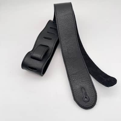 SoThere Leather Guitar or Bass Strap Black (STB1) image 1