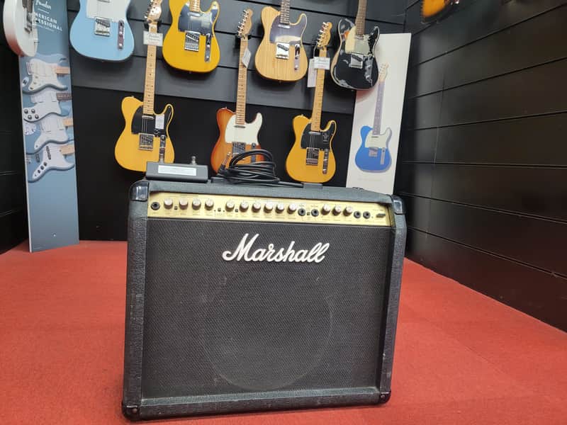 Marshall Valvestate 80V Model 8080 2-Channel 80-Watt 1x12" Guitar Combo 1991 - 1998 - Black image 1