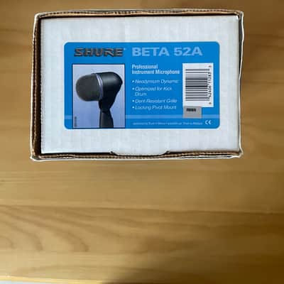 Shure BETA 52A Supercardioid Dynamic Bass Drum Microphone 2002 - Present - Black image 4