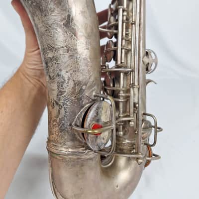 Conn Alto Sax 1920s Silver image 11