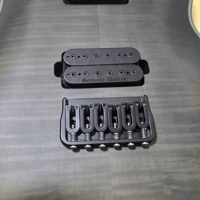 Schecter Keith Merrow Signature KM-6 2014 - 2016 - Trans Black Burst image 5
