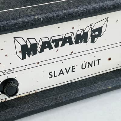 Matamp Slave Unit OR SL100 Amplifier Head 1970s - Black image 4