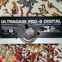 Behringer Ultragain Pro-8 Digital ADA8000 8-Channel Mic Preamp with A/D Converter 2000s - Black / Silver