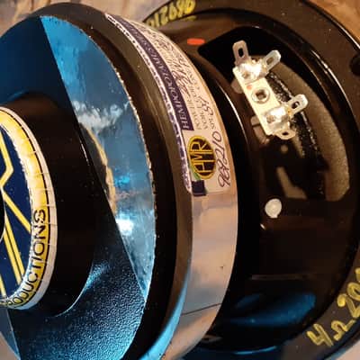 8" TAPPED BASS HORN  WOOFER SUPER SUBWOOFER LOW QTs LOW Fs HIGH EXCURSION HIGH OUTPUT MONSTERS! PMR image 7