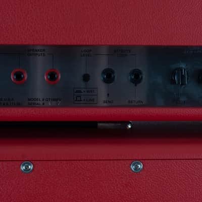 Guytron GT100 F/V Head & Cab Red Tolex image 15