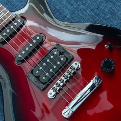 GrassRoots G-I-48 Luna Sea Inoran 1990-s Red Sunburst image 7