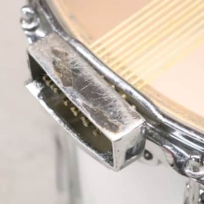 Ludwig 12x15 Marching Snare Drum White Cortex Vintage 1970's image 17