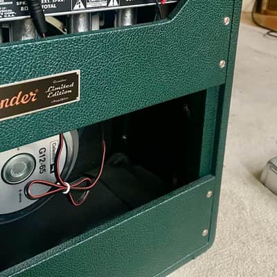 Fender 65 Fender Princeton Reverb British Racing Green LIMITED EDITION FSR USA - British Racing Green image 4