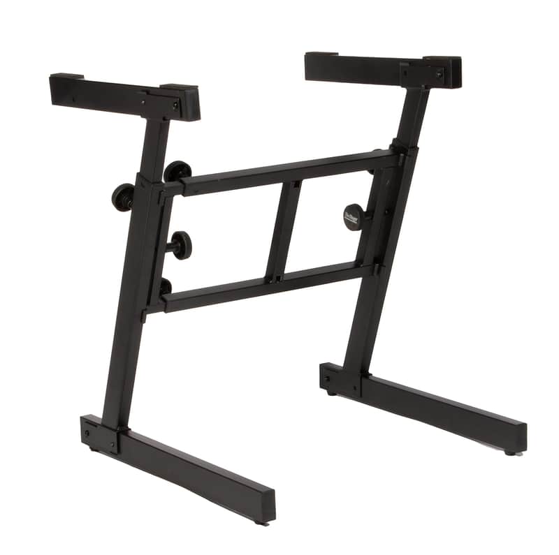 On-Stage KS7350 Pro Heavy-Duty Folding Z-Stand Keyboard Stand (Open Box) image 1