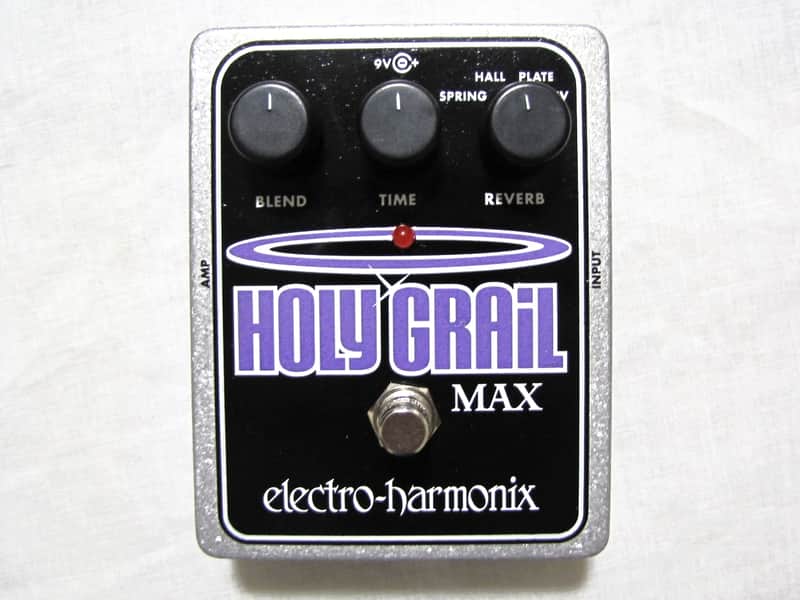 Used Electro-Harmonix EHX Holy Grail Max Reverb Guitar Effect Pedal image 1