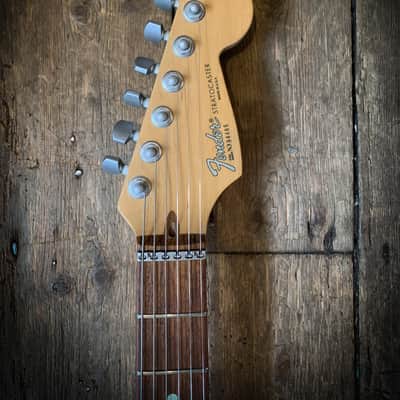 1994 Fender Stratocaster Deluxe Plus in Blonde finish & hard shell case image 9