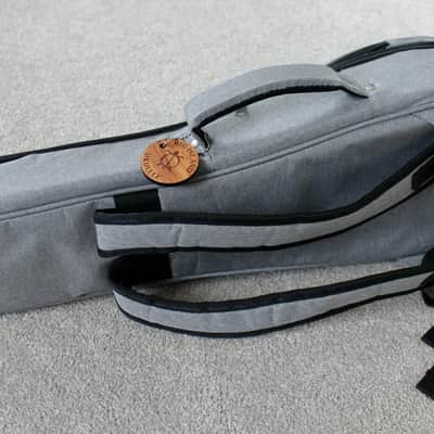 Big Island Ukulele Co. Solid Koa Deluxe Soprano Abalone Inlay KX-SPG W/ Carrying Case image 19