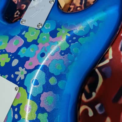 *NEW IN BOX* 2025 Fender Japan Limited Edition Stratocaster Blue Flower - low tariffs image 18