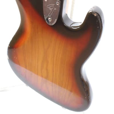 1978 Fender Jazz Bass lefty sunburst image 8