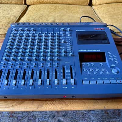 TASCAM Portastudio 488 MKII 8-Track Cassette Recorder 1990s - Gray image 1