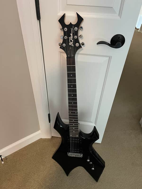 B.C. Rich Warlock Bronze Series with the aggressive Widow head stock image 1
