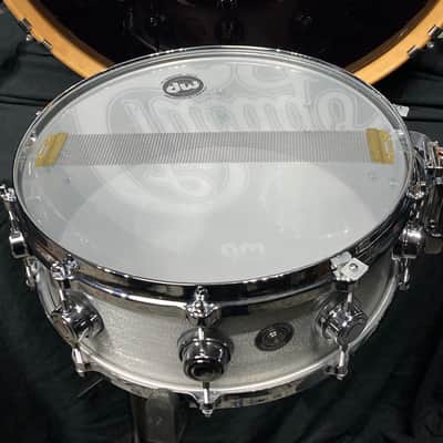 Tris Imboden's, Chicago, DW - Collector's 5x14" 3MM Aluminum Shell Snare Drum SIGNED! 2003 image 14