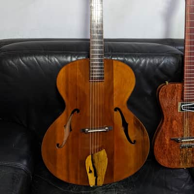 Handmade Harmony Style Floating bridge Electric Semihollow Harmony Tele CC 2021 Shellac image 7