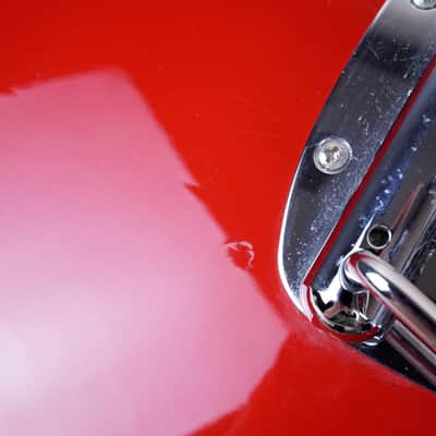 Fender MG-69 Mustang Reissue MIJ 2010 Red Matching Headstock Japan w/ Bag image 9