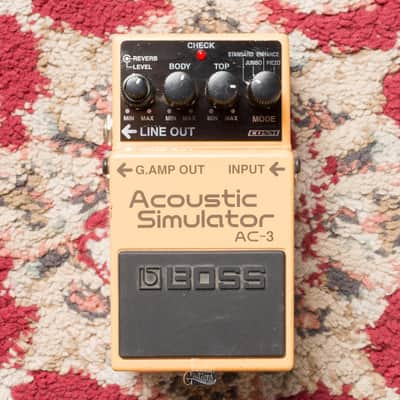 Boss AC-3 Acoustic Simulator Pedal | Reverb