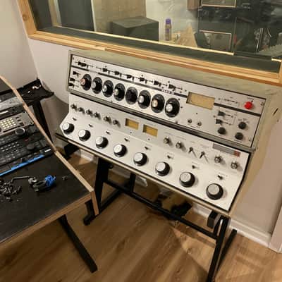 one of a kind custom Gates + Collins pair of analog recording and mixing console - vintage analog summing! image 1