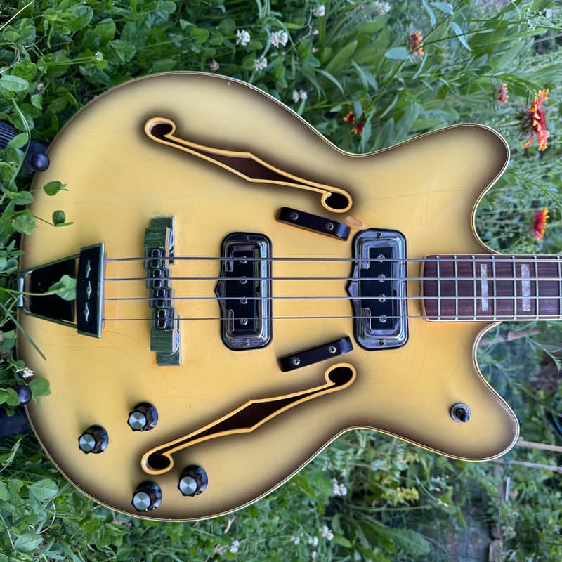 1967 Fender Coronado Bass II - Rare Antigua- OHSC