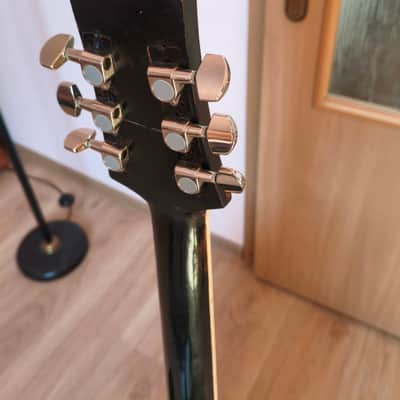 Black Vintage Archtop guitar 1950s - Germany image 6