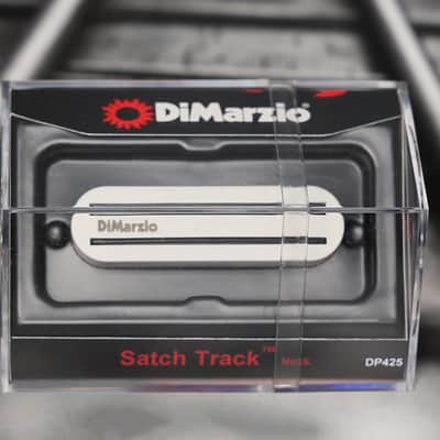 DiMarzio DP425W Satch Track Neck Pickup - White image 1