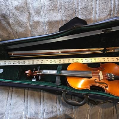 Suzuki Etude 220 Size 3/4 Violin, Japan, w/ case & bow, Very Good Cond image 1