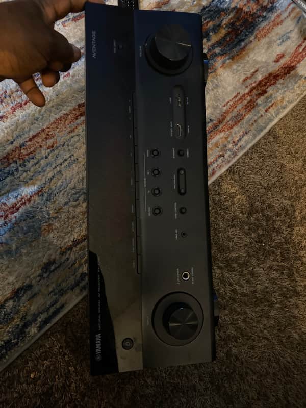 Yamaha receiver 4k Dolby Atmos RXA -A760 2015 not sure Black image 1
