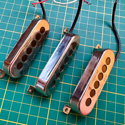 Original Seymour Duncan Brian May Pickups (Set of 3) – from 1993 Guild Red Special BM01 - Chrome image 4