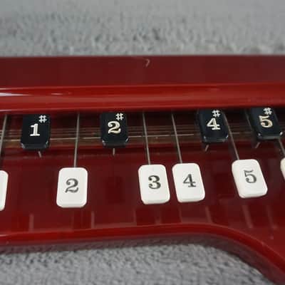 Vintage Suzuki Taishogoto Electric Keyed Zither w/ Original Case – Made in Japan image 3