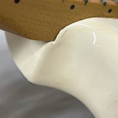 Squier Deluxe Roadhouse Strat Stratocaster Electric Guitar MIM - Made in Mexico - Olympic White image 21