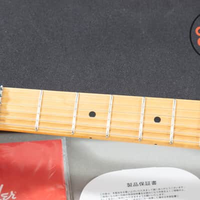 2021 Fender Japan MIJ Michiya Haruhata Stratocaster Trans Pink Flame Top image 4