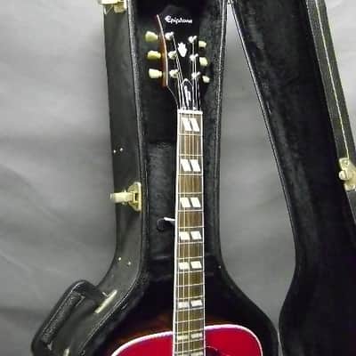 Epiphone Humingbird Artist Custom Shop Limited Edition Red Mahogany image 11