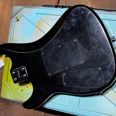 Vintage 1985 Kramer Floyd Rose Striker Strat modded Stratocaster black 3 pickup custom image 5