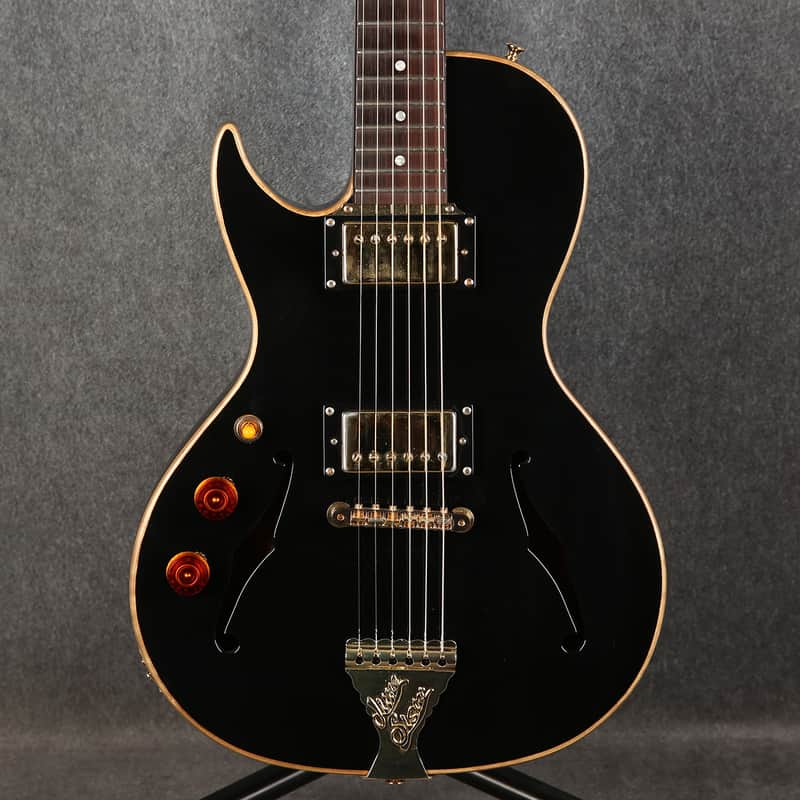 B&G Cross Roads Little Sister HH Cutaway Left Handed - Midnight Ocean - 2nd Hand