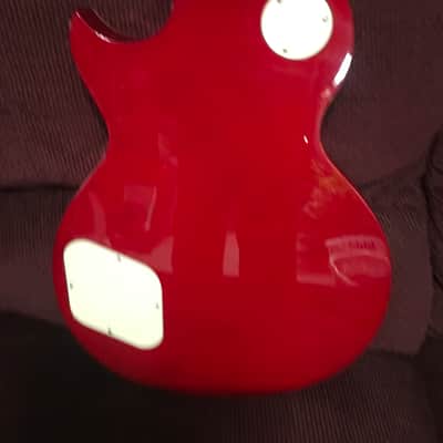 Davison Les Paul copy - Flame cherry image 6