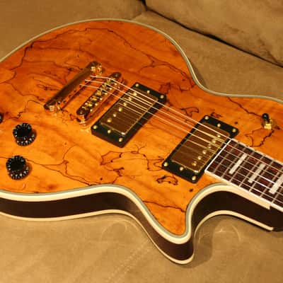 Firefly FFSPS 2024 Elite Les Paul with Spalted Maple Top and Gold Hardware image 2