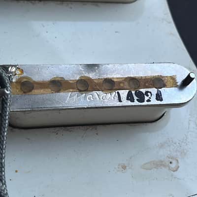 RARE 1974 Greco Maxon “Excel” 1962-1964 Strat REPLICA .... LOADED Pickguard + Electronics Mounted – Original Pre-Wired Assembly ... the BEST 60's Strat voiced pickup CLONES (Reverse Engineered) image 18