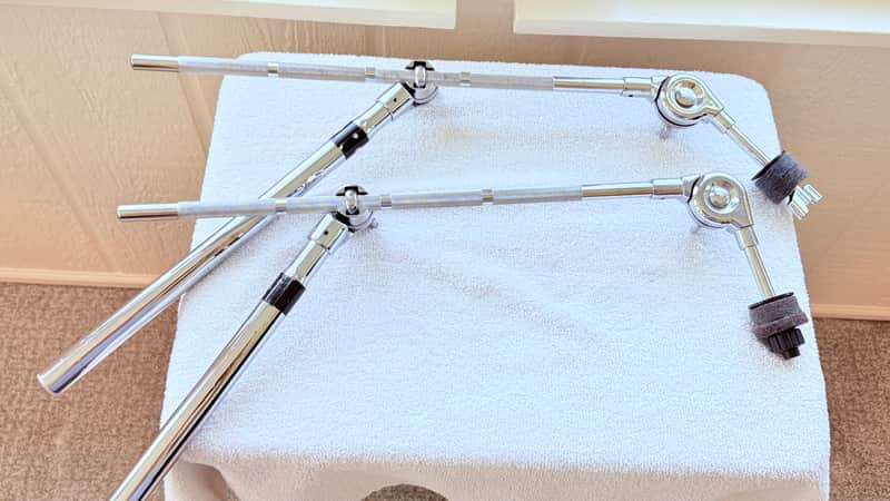 Gibraltar 2  Hide-Away Cymbal Boom Arms (EXCELLENT) image 1