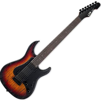 ESP LTD SN-1007B Baritone Guitar Fire Blast Bild 1