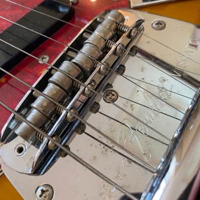Fender 1969 Reissue Mustang Three Tone Sunburst MIJ Japan 2002 w/ Hardcase image 11