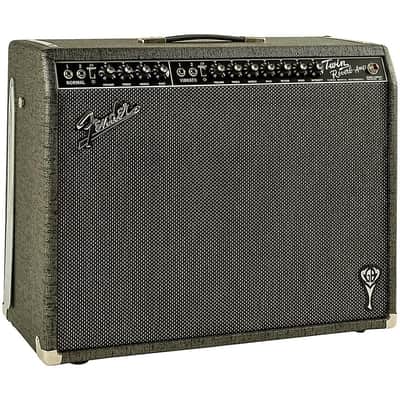 Fender GB George Benson Twin Reverb 2x12 Guitar Combo Amp Regular Gray