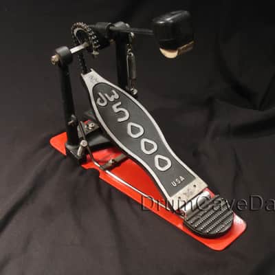 EARLY DW DRUM WORKSHOP 5000 series ACCELERATOR SINGLE CHAIN BASS DRUM PEDAL, pre-DELTA - VERY GOOD CONDITION! image 2