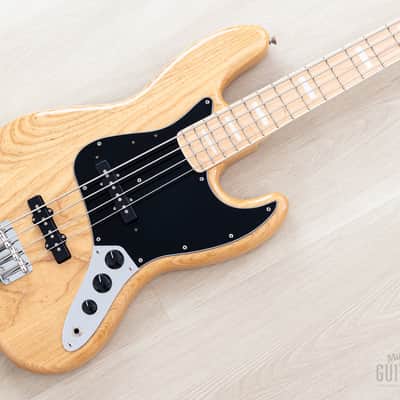 2022 Fender Traditional II ‘70s Jazz Bass Natural Ash Near-Mint w/ Hangtag, Japan MIJ