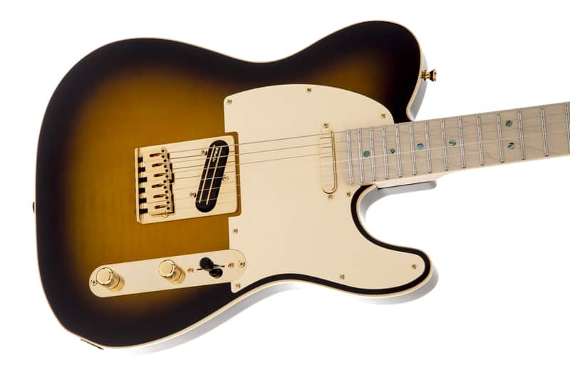 Fender Richie Kotzen Telecaster Electric Guitar, Maple Fingerboard, Brown Sunburst image 1