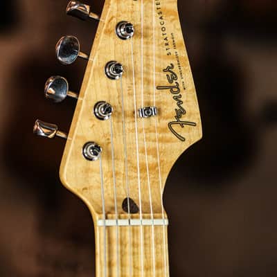 2008 Fender Custom Shop 57 Stratocaster Masterbuilt Yuriy Shiskov NOS 2 tone sunburst image 3
