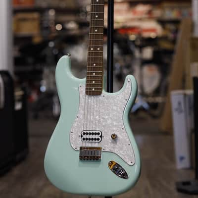 FENDER LIMITED EDITION TOM DELONGE STRATOCASTER - SEA FOAM GREEN image 1